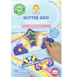 Kreasæt - Glitter Goo Crowns - Super Rainbow>Tiger Tribe Sale