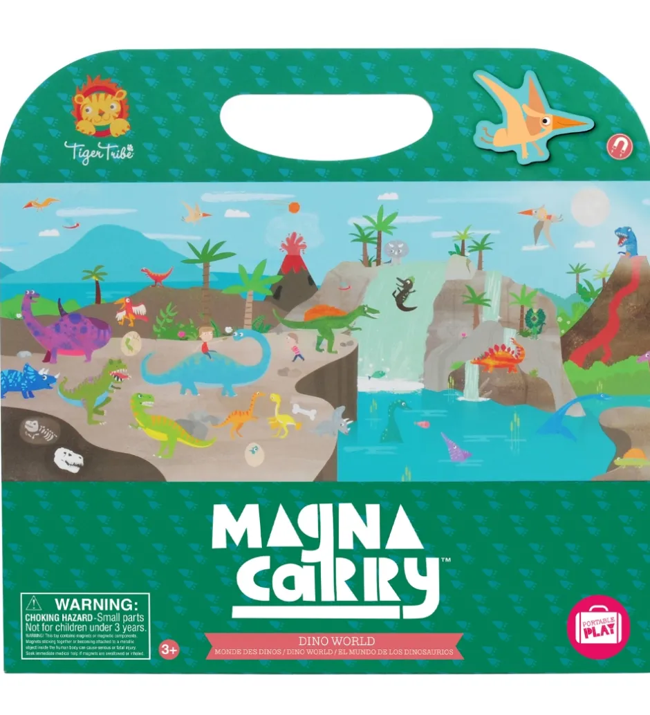Magnetbog - Magna Carry - Dino World>Tiger Tribe Clearance