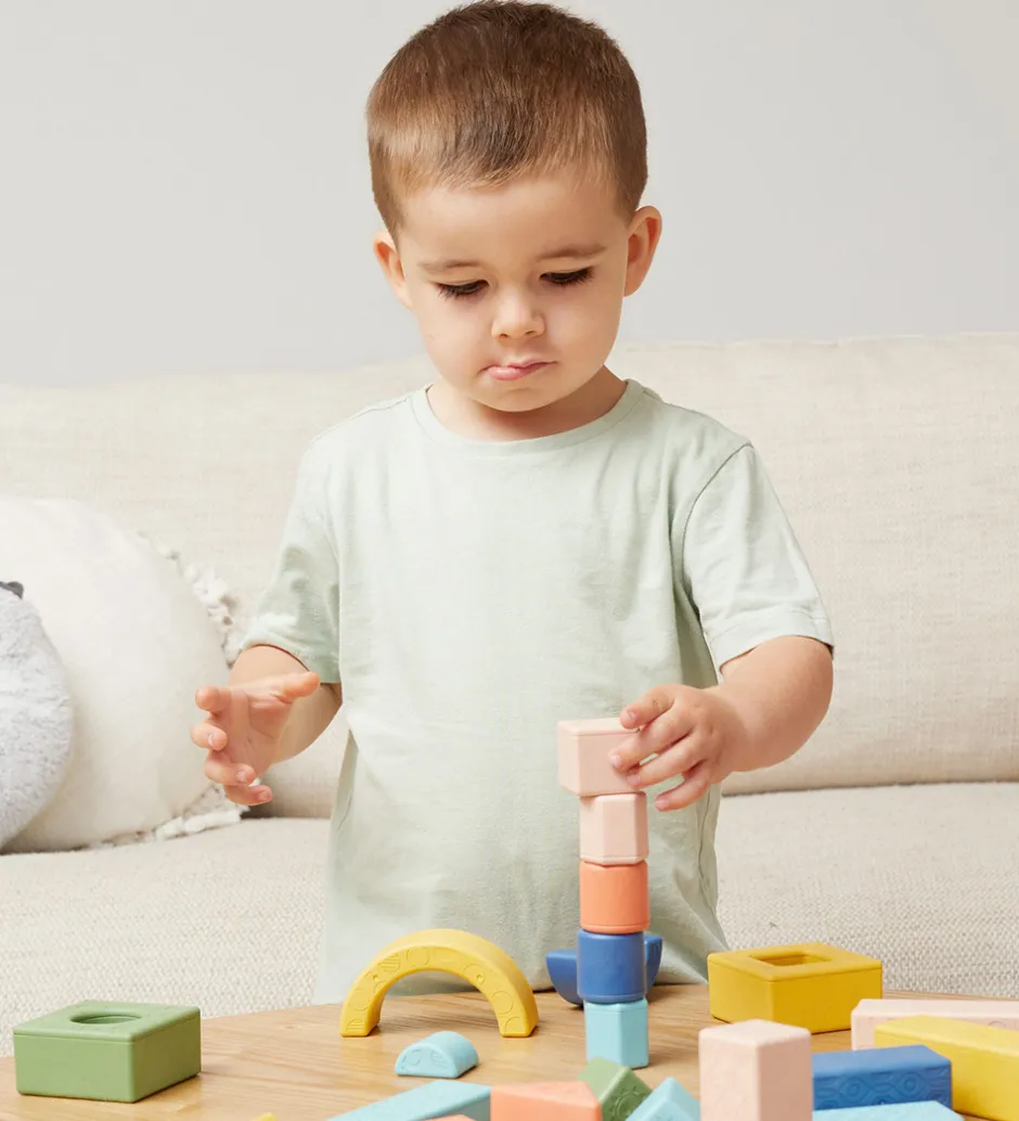 Rasleklodser - Rattle & Stack Blocks - Startsæt - 1>Tiger Tribe Best