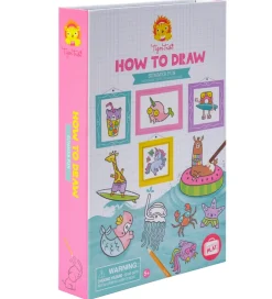 Tegnesæt - How to Draw - Summer Fun>Tiger Tribe Clearance