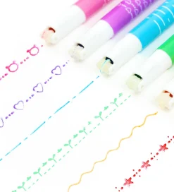 Tuscher - Roller Pattern Pens - 6 stk>Tiger Tribe Sale
