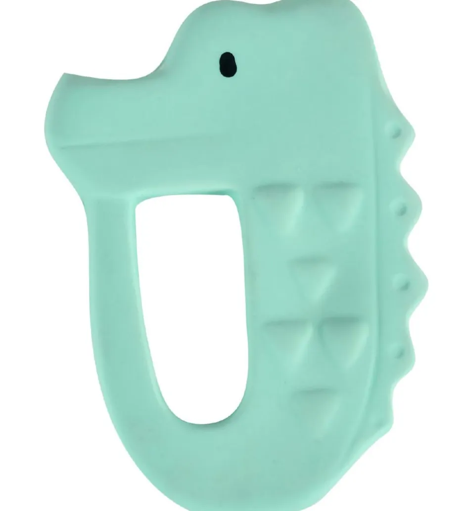 Bidering - Naturgummi - Krokodille - Grøn>Tikiri Clearance