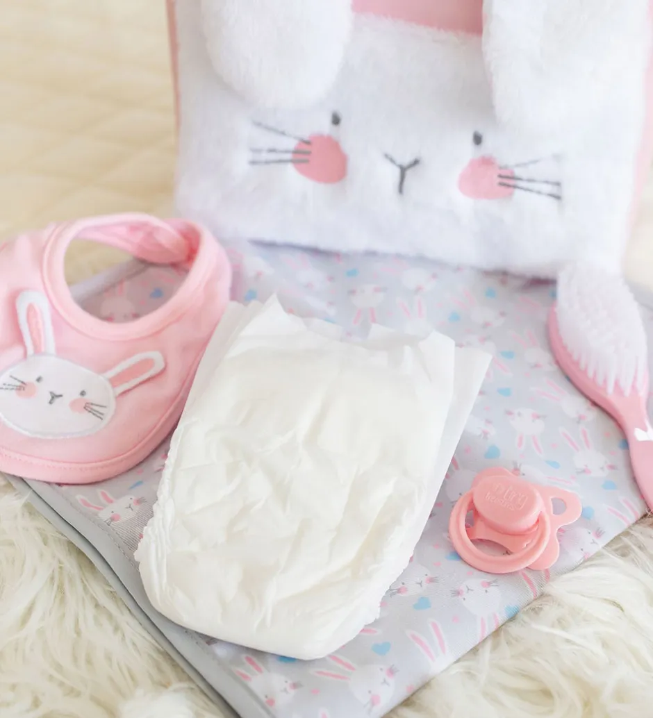 Dukkepusletaske - Bunny>Tiny Treasures Outlet