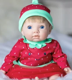 Dukketøj - Strawberry Cutie Outfit>Tiny Treasures New
