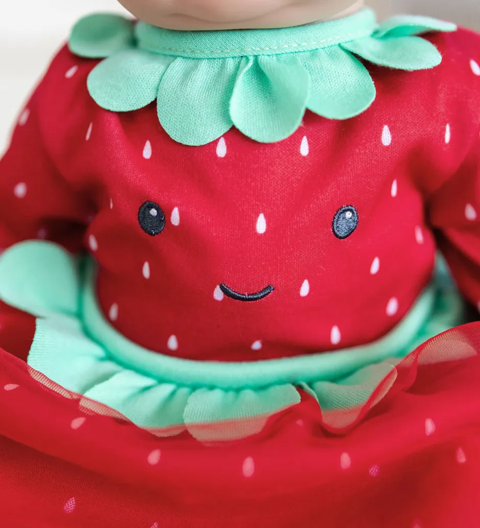 Dukketøj - Strawberry Cutie Outfit>Tiny Treasures New