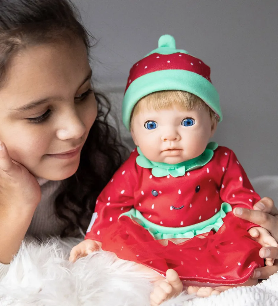 Dukketøj - Strawberry Cutie Outfit>Tiny Treasures New