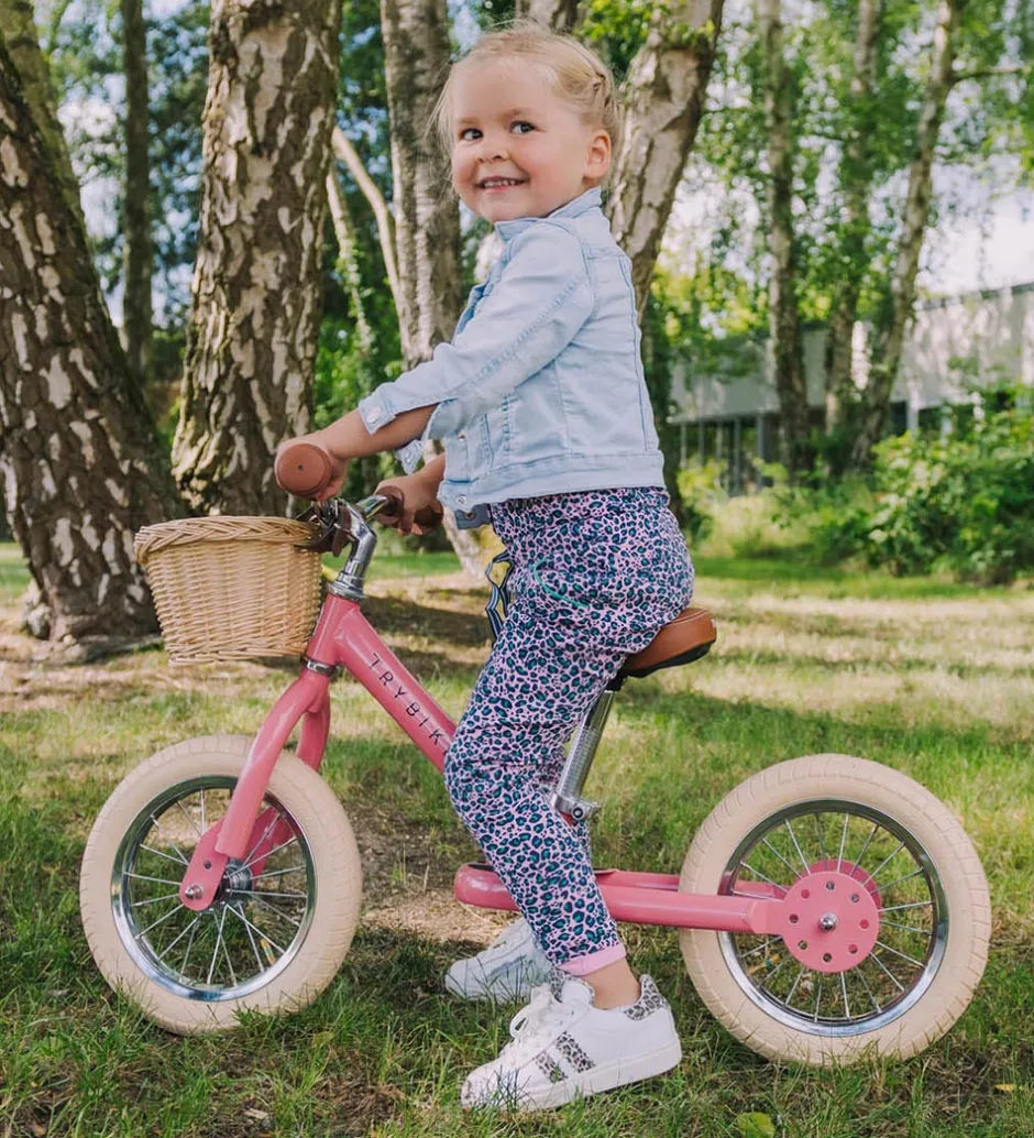 Løbecykel - Steel - Rosa>TryBike Outlet