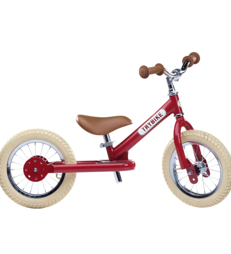 Løbecykel - Steel - Rød>TryBike