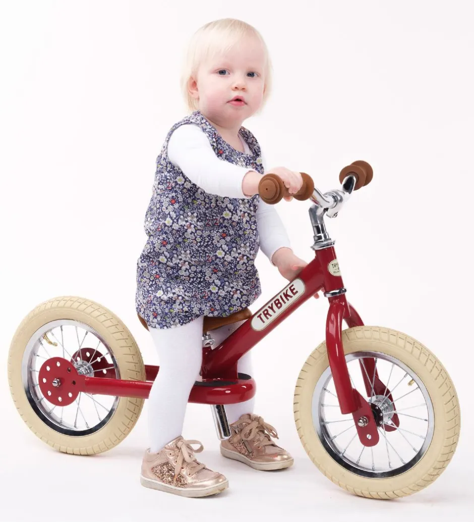Løbecykel - Steel - Rød>TryBike