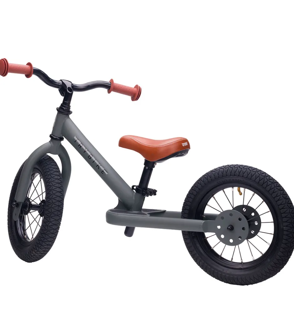 Løbecykel - Steel - Grå>TryBike Outlet