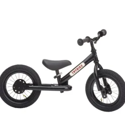 Løbecykel - Steel - Sort>TryBike Best