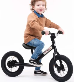 Løbecykel - Steel - Sort>TryBike Best