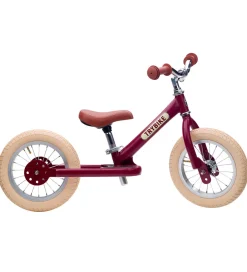 Løbecykel - Steel - Vintage Edition - Rød>TryBike Hot
