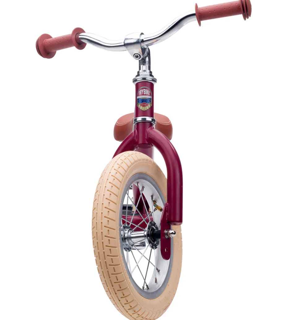 Løbecykel - Steel - Vintage Edition - Rød>TryBike Hot