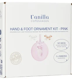 Hånd- og Fodaftryk sæt m. Bånd - Rosa>Vanilla Copenhagen Sale