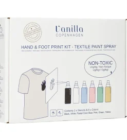 Hånd- og Fodaftryk Sæt - Tekstilspray>Vanilla Copenhagen Outlet