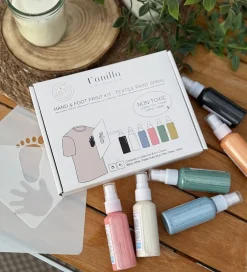Hånd- og Fodaftryk Sæt - Tekstilspray>Vanilla Copenhagen Outlet