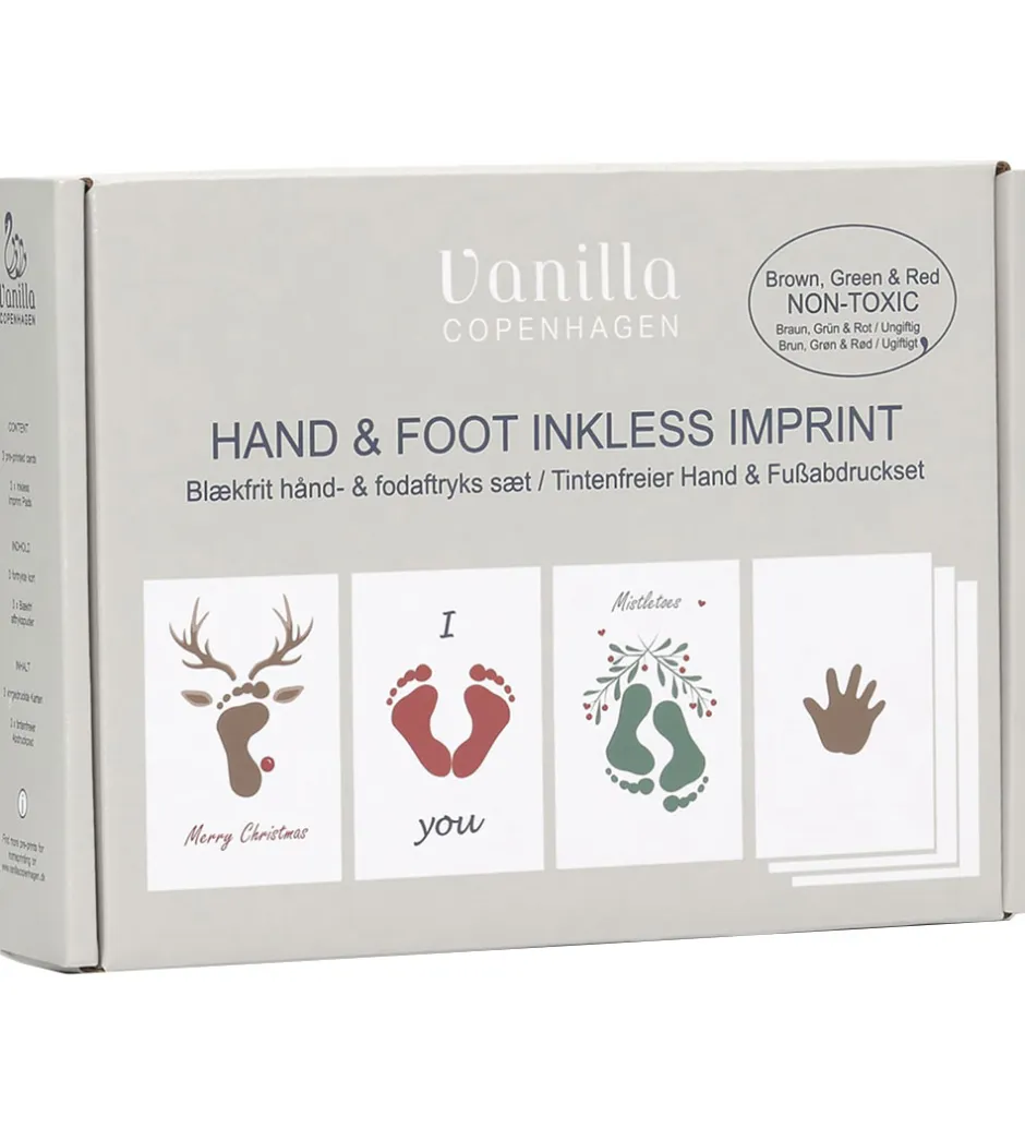 Hånd- og Fodaftryksæt - Brun/Grøn/Rød>Vanilla Copenhagen Sale