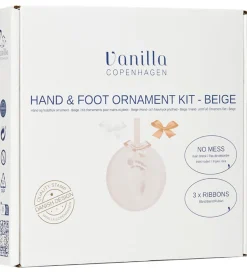 Hånd- og Fodaftryksæt m. Bånd - Beige>Vanilla Copenhagen Clearance
