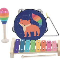 Musiksæt - 4 Instrumenter - Rainbow Af Andy Westface>Vilac