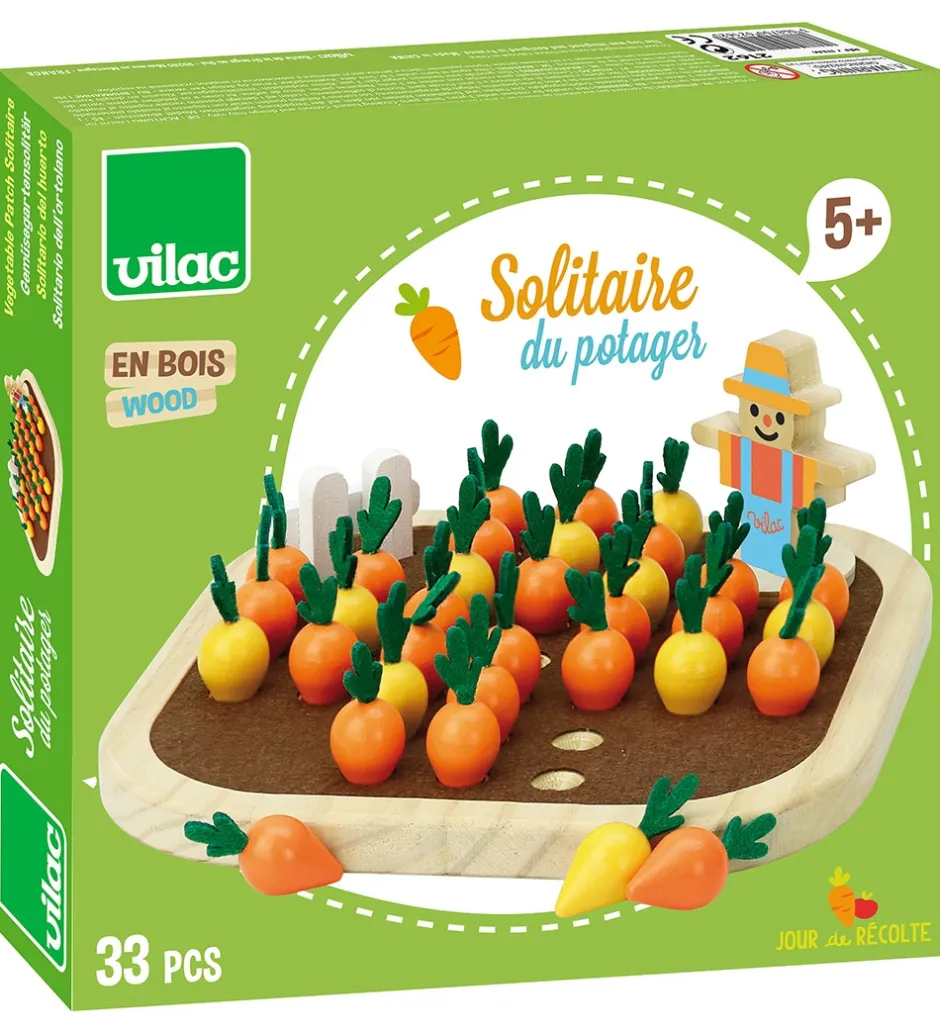 Spil - Solitaire - Gartnerens Grøntsager>Vilac Online