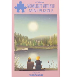 Puslespil - Mini - 10x13 cm - Moonlight With You>Vissevasse Clearance