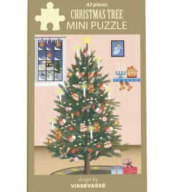 Puslespil - Mini - 10x13 cm - 42 Brikker - Christmas>Vissevasse Sale
