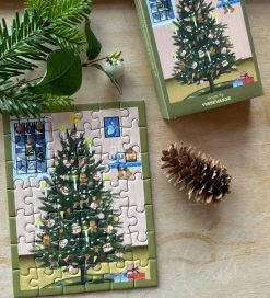 Puslespil - Mini - 10x13 cm - 42 Brikker - Christmas><noscript><img width=