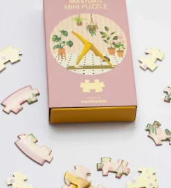 Puslespil - Mini - 11x11 cm - Yoga & Plants>Vissevasse