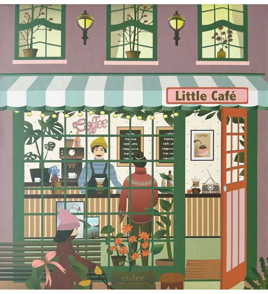 Puslespil - 15x21 cm - 150 Brikker - Little Café>Vissevasse Sale