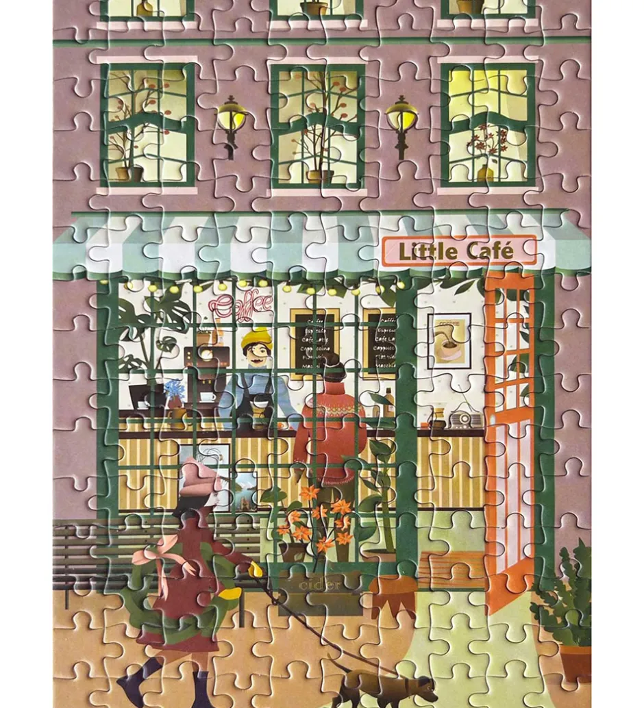 Puslespil - 15x21 cm - 150 Brikker - Little Café>Vissevasse Sale