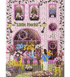 Puslespil - 15x21 cm - 150 Brikker - Little Florist>Vissevasse Discount