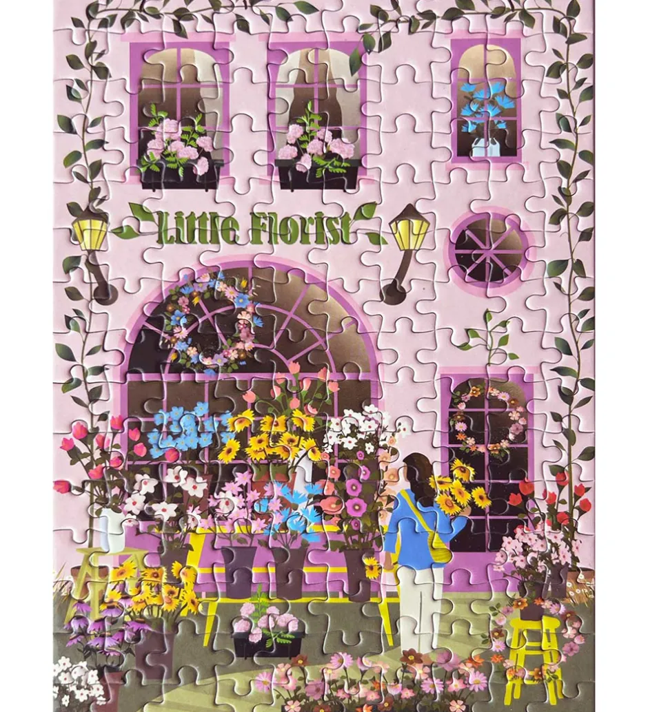Puslespil - 15x21 cm - 150 Brikker - Little Florist>Vissevasse Discount